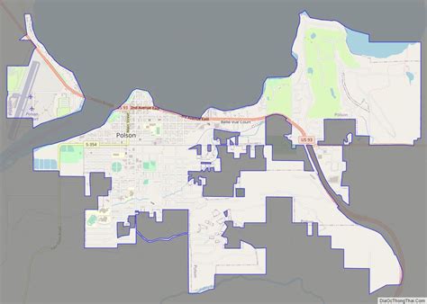map  polson city thong thai real