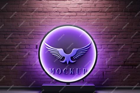 Premium Psd 3d Logo Mockup Psd Template