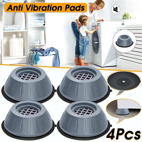 Buy 4 Pcs Support Pads For Washing Machines Anti-vibration Leg Stopper ...