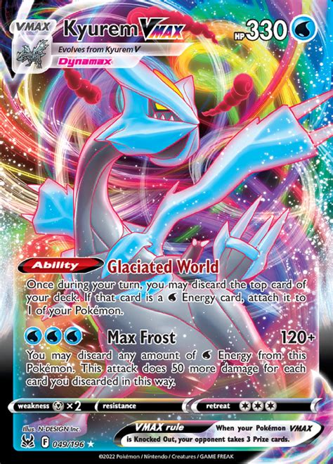 Kyurem Vmax Lost Origin Rare Holo Vmax Pokemon Tcg Digitaltq