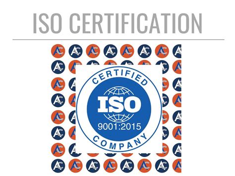 Why Iso Certification Is Important Advance Components