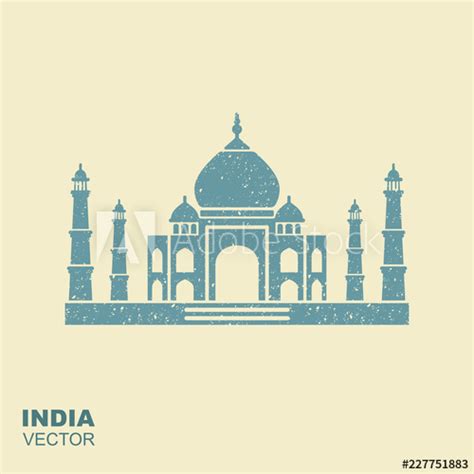 Taj Mahal Silhouette Vector at Vectorified.com | Collection of Taj ...