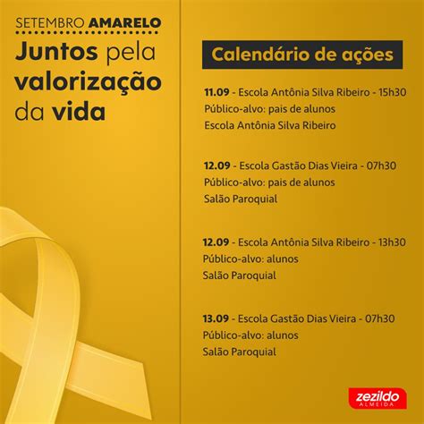 SETEMBRO AMARELO Prefeitura De Santa Helena Por Meio Da Secretaria