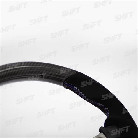 Shft Bmw F Series Round Steering Wheel In Gloss Carbon Fibre