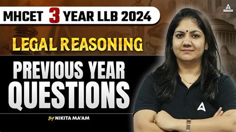 Mhcet 3 Year Llb 2024 Legal Reasoning Previous Year Questions