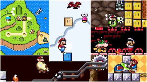 Super Mario Hack • Awesome Super Mario World Rom Hack Youtube