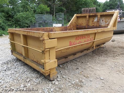 Kl Metal Fabricating Hook Style Dumpster Bed In House Springs Mo