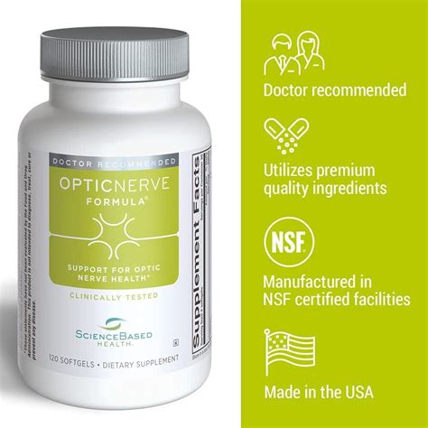 Buy Optic Nerve Formula Supports Ocular Circulation And Normal Nerve