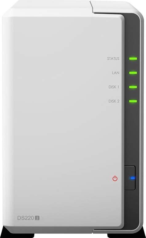 Synology DS220J NAS Barebone Zonder Harde Schijven Geschikt