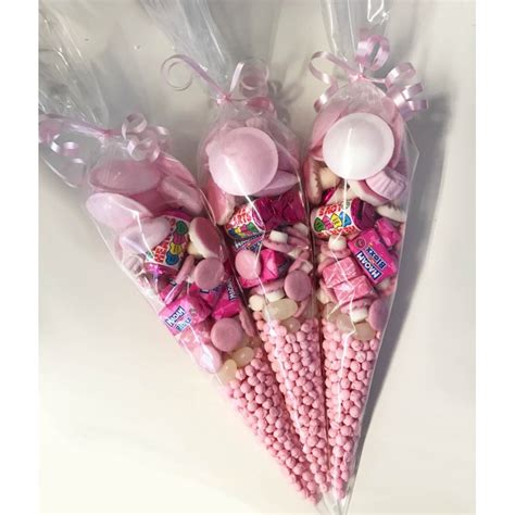 Pink Themed Sweet Cones With Millions