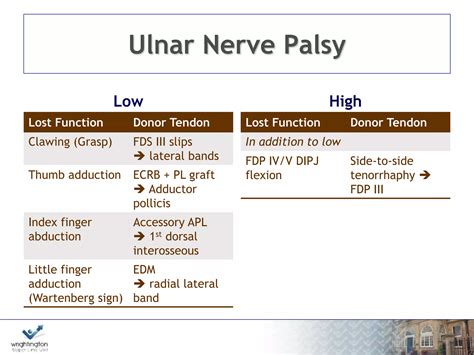 Tendon transfers in hand | PPTX