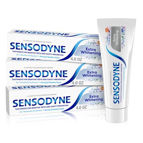 Sensodyne Extra Whitening Sensitive Toothpaste Oz Pack