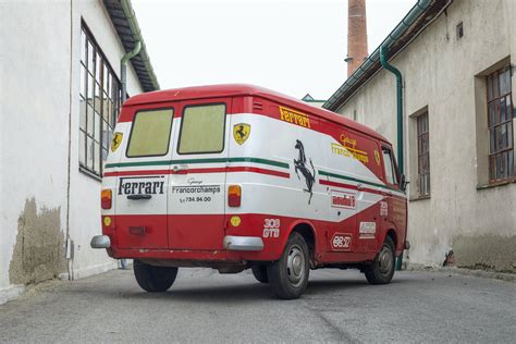 1973 Fiat 238 An Original Garage Francorchamps Ferrari Service Van