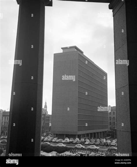 The Government Building Photographed From The Deichman Library