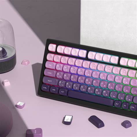 WOMIER PBT Keycaps 134 Keys Cute Dye Sublimation Theme Keycaps MOA