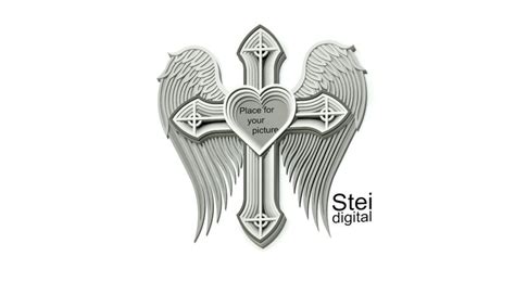 In Memory Cross SVG DXF Cut Files Laser Cutting File Cross Etsy