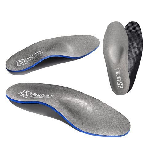 FeetTouch Strong Arch Support Orthotic Insoles for Metatarsal Pain and