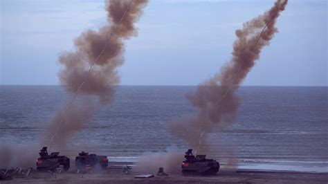 China Launches Military Drills Around Taiwan As ‘stern Warning After