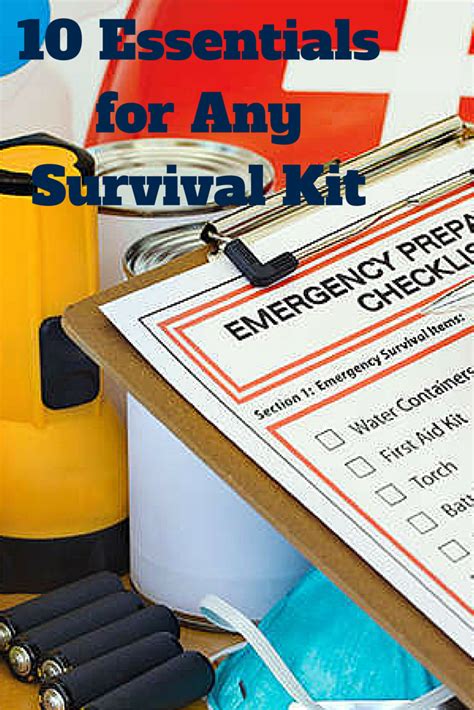 10 Essentials For Any Survival Kit Survival Essentials Survival Prepping List Survival Kit