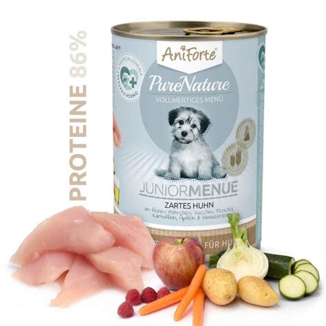 Aniforte Pure Nature Junior Menue Nassnahrung Fuetternundfit De