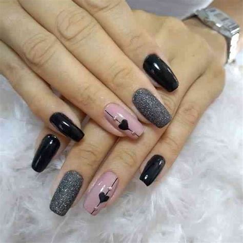 Raz Es Para Voc Usar Unhas Decoradas Pretas Nati Cosm Tica