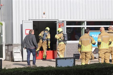 Brandweer Rukt Uit Voor Melding Gevaarlijke Stoffen Aan De Schutweg