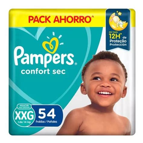 Fraldas Pampers Confort Sec Max Xxg U Mercadolivre