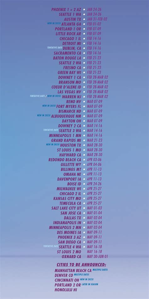 2025 TOUR DATES! — SPOTLIGHT DANCE CUP