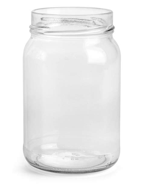 Sks Bottle And Packaging Clear Glass Jars 165 Oz Clear Glass Wide