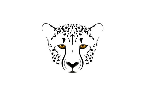 Cheetah Head Graphic By Design By Gleb · Creative Fabrica