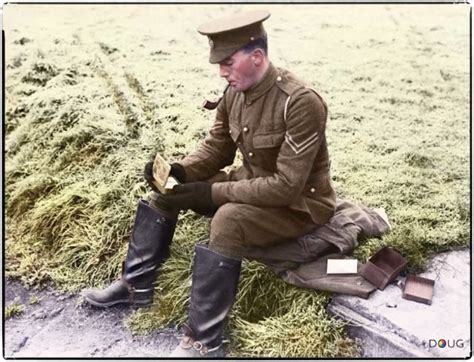 25 Beautiful Sad And Thought Provoking Colourised Images Of Wwi The