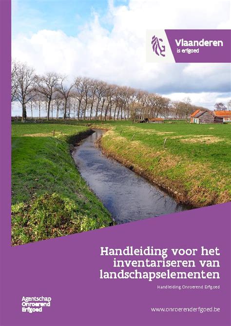 Oar Handleiding Voor Het Inventariseren Van Landschapselementen