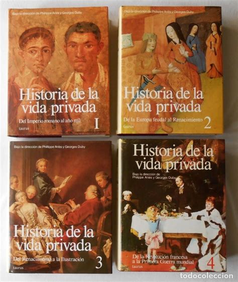 Historia De La Vida Privada 4 Volumenes G Vendido En Subasta