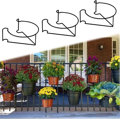 Balcony Planters Railing Hanging Floating Garden Railing