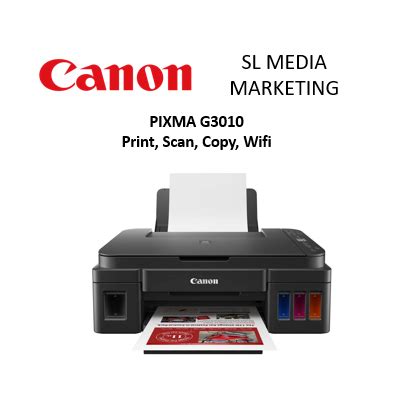 Canon PIXMA G3010 Refillable Ink Tank Wireless All In One Printer