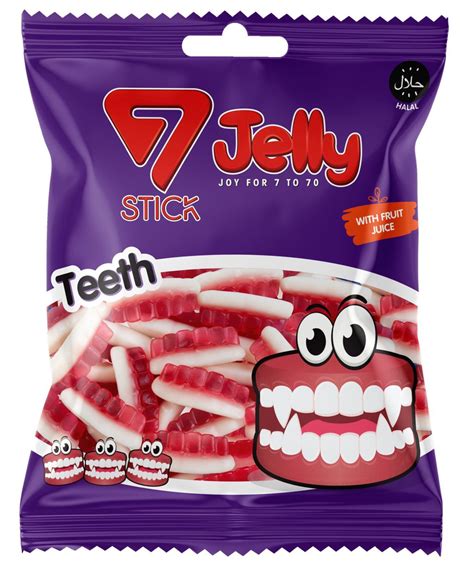 Мармелад 7JELLY Teeth-зубы, 80 гр - купить с доставкой по выгодным ...