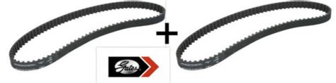 2 X Timing Belt T275 Honda Goldwing 1500 New Genuine Gates Oe 14401 Mn5 004 Repl Ebay