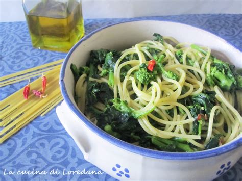 Spaghetti Con Cime Di Rapa La Cucina Di Loredana