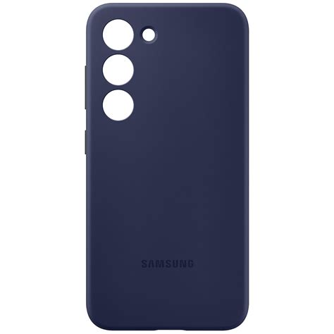 Samsung Coque Silicone Bleu Galaxy S23 Coque Téléphone Ldlc