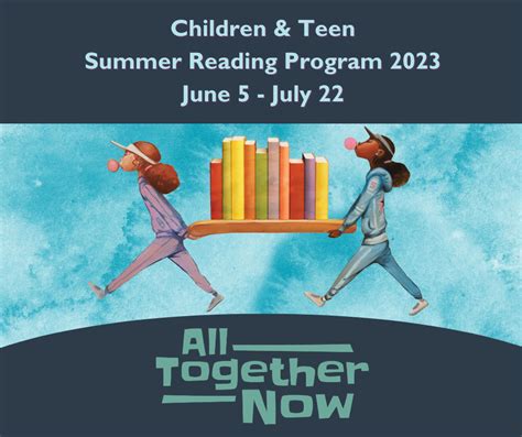 2023 Summer Reading Program All Together Now Tipton County Public