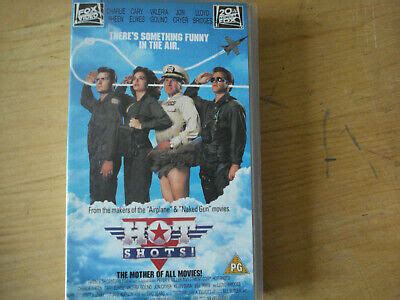 Hot Shots Charlie Sheen Cary Elwes Lloyd Bridges Vhs Ebay