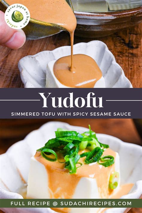 Yudofu Hot Tofu With Spicy Sesame Sauce Artofit