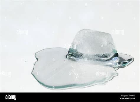Melting Ice Cube Hi Res Stock Photography And Images Alamy