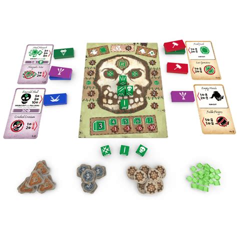 Emerald Skulls Board Game Thunderworks Games