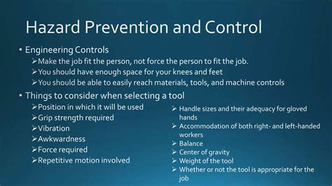 Lifting And Ergonomics Pptx