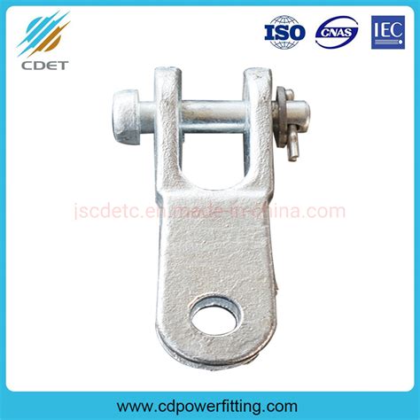 Power Fitting Hot Dip Galvanized Hanging Clevis Tongue China Clevis