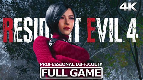 Resident Evil 4 Remake PROFESSIONAL DIFFICULTY NG Full Gameplay