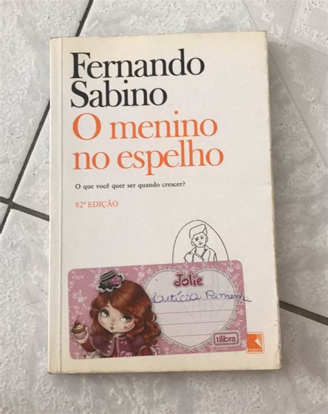 Livro O Menino No Espelho Livro Record Usado Enjoei