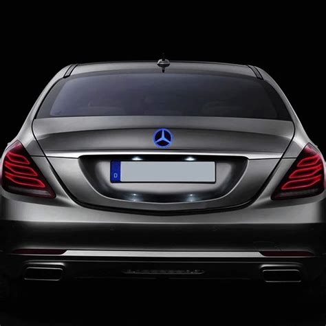 X Amazing Led Mercedes Logo Emblem Licht Carledlogo