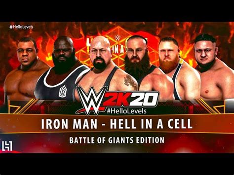 Wwe K Battle Of Giants Iron Man Hell In A Cell Match Gameplay